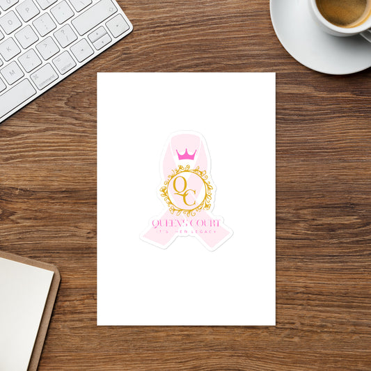 Queen's Court Legacy Sticker Sheet